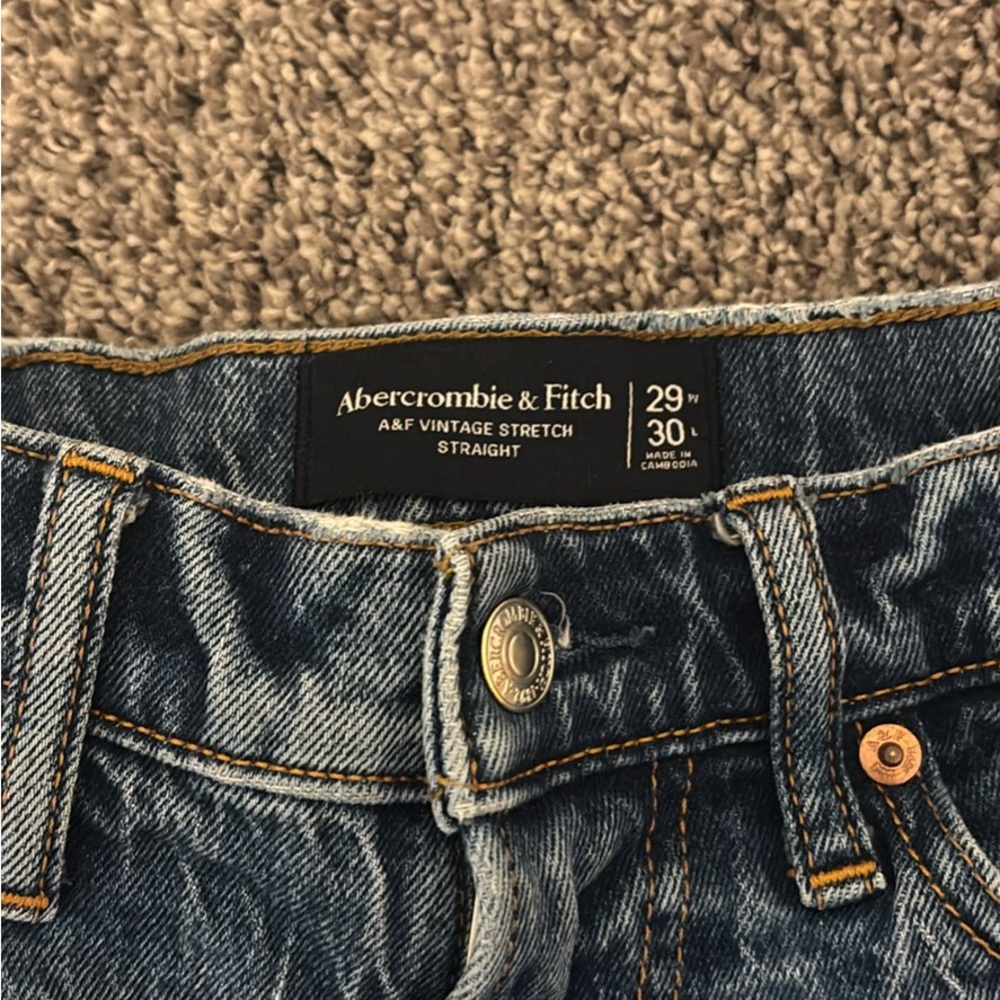Abercrombie & Fitch Blue Denim Jeans
